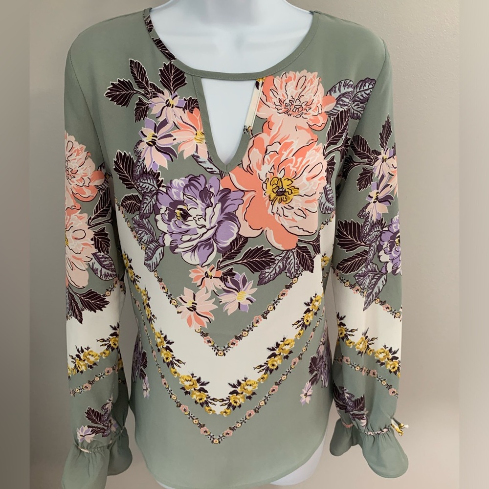Maurices Floral Blouse